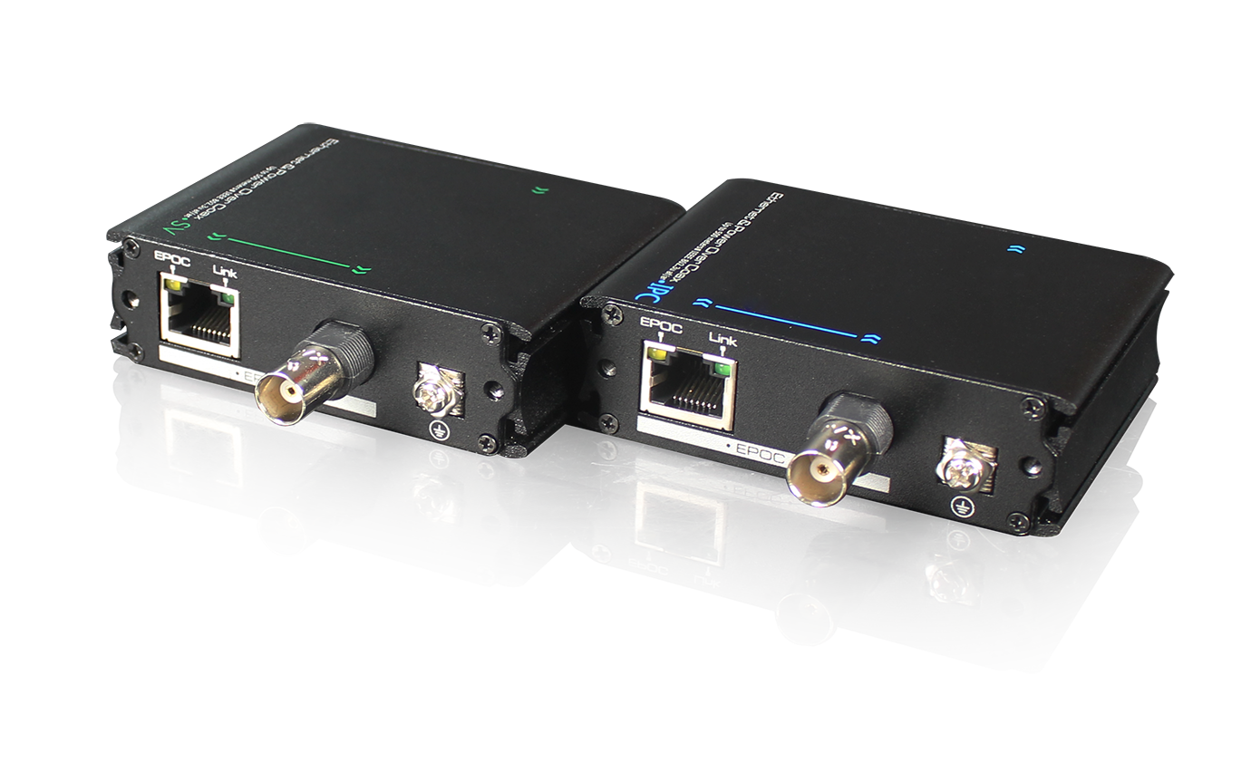 同軸線網(wǎng)絡(luò)延長器(POE供電)