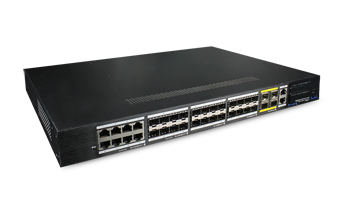24口千兆光口(上聯(lián)萬兆)網(wǎng)管型交換機